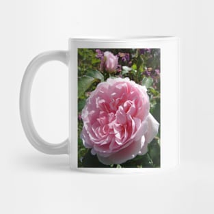 Pink Rose Flower Mug